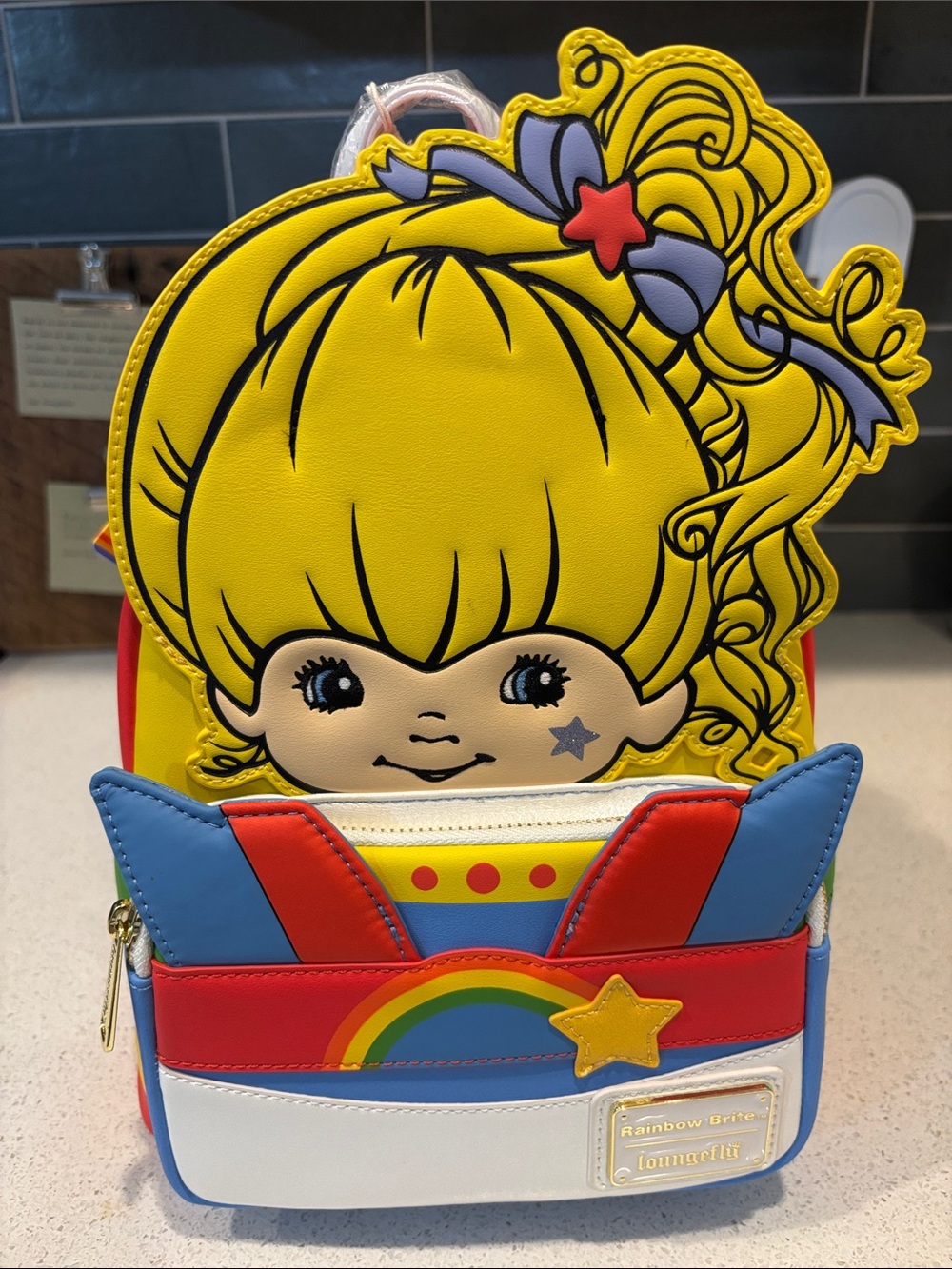 Loungefly Rainbow Brite Backpack NWT
